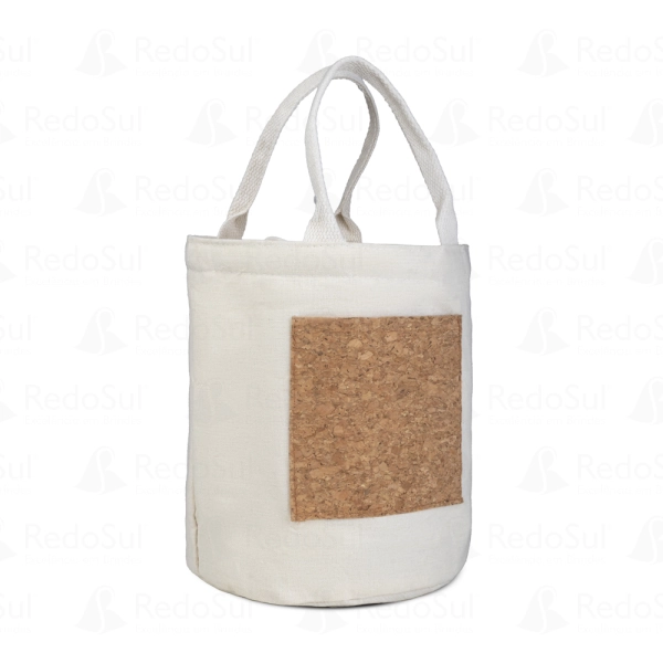 Bolsa Térmica Personalizada em Algodão e Cortiça Bolsa Térmica Personalizada em Algodão e Cortiça